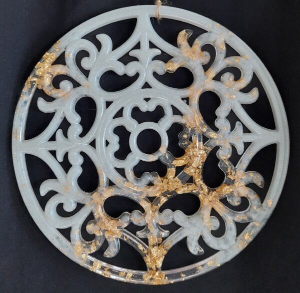 mandala z żywicy #1